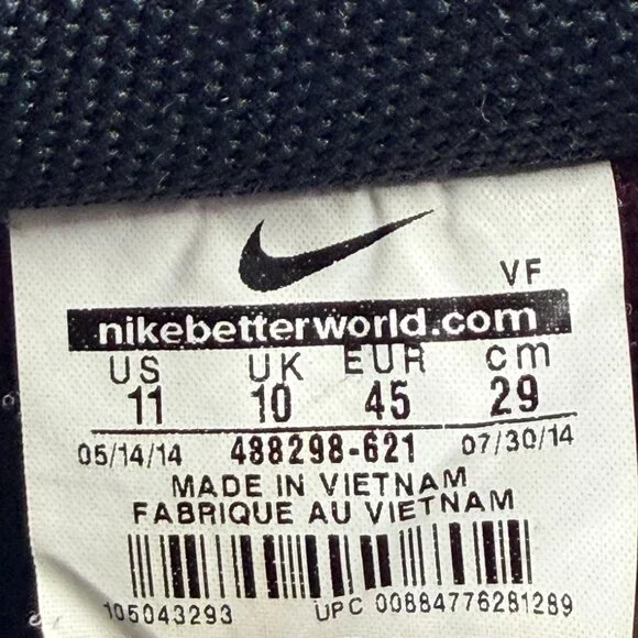 Nike Air Force 1 Winterized 'Deep Burgundy' 2014